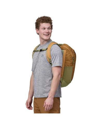 Patagonia Black Hole Pack 25L Pufferfish Gold Onbody 2