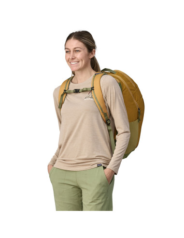 Patagonia Black Hole Pack 32L Pufferfish Gold Onbody 1