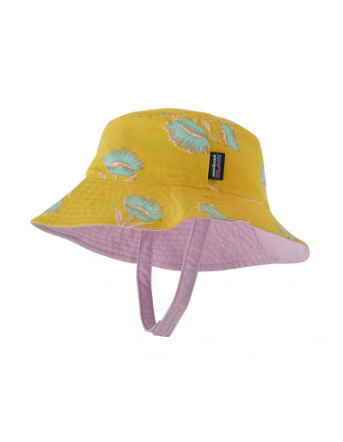 Patagonia Baby Sun Bucket Hat Summer Plant: Shine Yellow 2