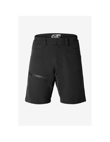 Looking For Wild Mens F208 Shorts Black Offbody Front