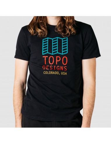 Topo Designs Tričko S Originálnym Logom Tmavomodrá Onbody Spredu 2