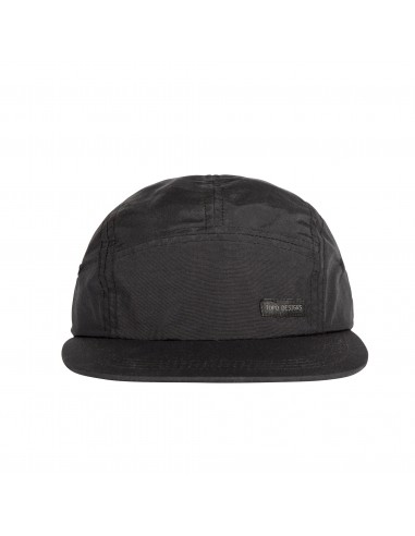 Topo Designs Nylon Camp Hat Black Offbody Front