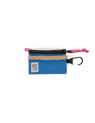 Topo Designs Mountain Accessory Bag Micro Bone White Blue