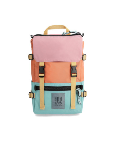 Topo Desings Rover Pack Mini 
Rose / Geode Green Front
