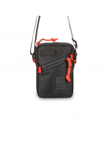Topo Designs Mini Shoulder Bag Black Front