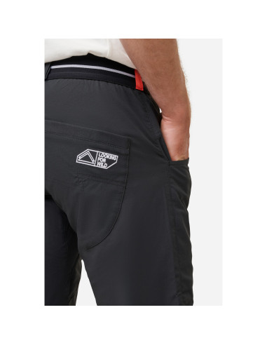 Looking For Wild M's Pro Model Short Pirate Black Onbody Detail