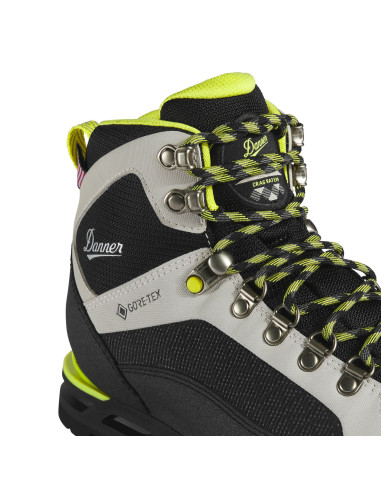 Danner Womens Hiking Boots Crag Rat EVO 4.5" Ice/Yellow Detail 2