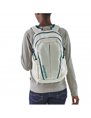 Patagonia Womens Refugio Pack 26L Birch White Tidal Teal Onbody 2