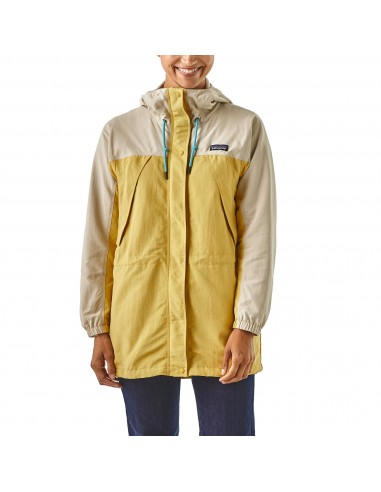 Patagonia Womens Skyforest Parka Surfboard Yellow Onbody Front