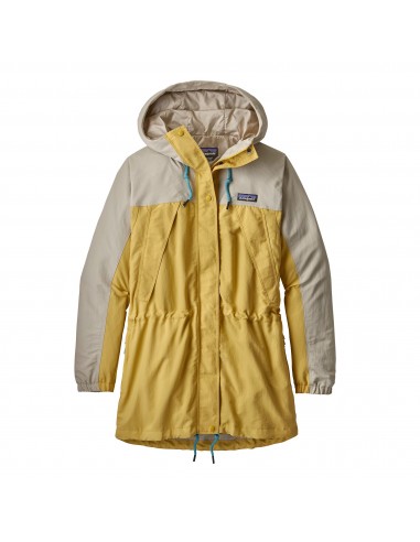 Patagonia Womens Skyforest Parka Surfboard Yellow Offbody Front