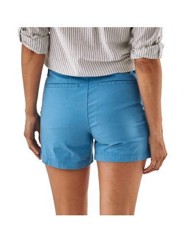 Patagonia Womens Stretch All Wear Shorts 4 in Port Blue Onbody Back