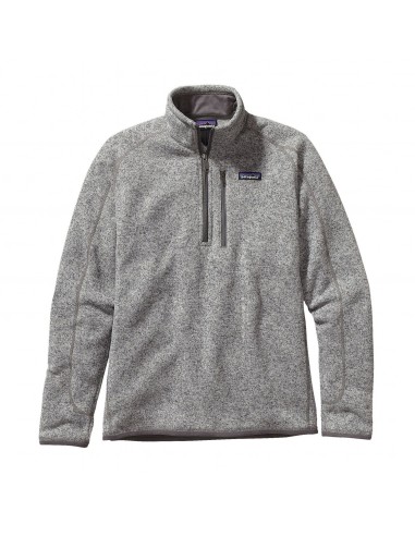 Patagonia Mens Better Sweater 1/4-Zip Fleece Stonewash Offbody