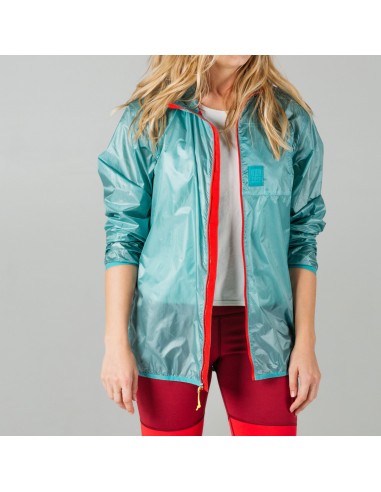 Topo Designs Ultralight Jacket Glacier Onbody Front
