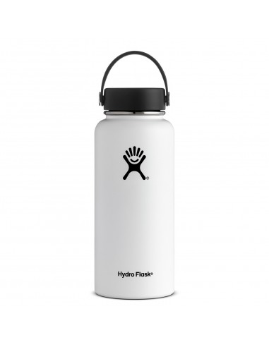 Hydro Flask 32 oz Flask Wide Mouth White
