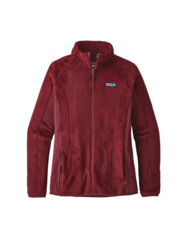 Patagonia Womens R2 Jacket Arrow Red Offbody Front