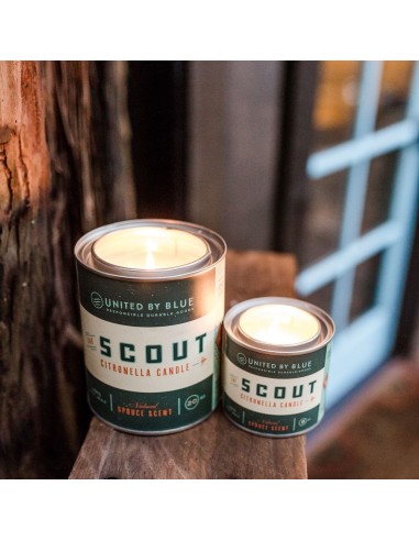 United By Blue Scout Citronella Candle 5 oz Lifestyle