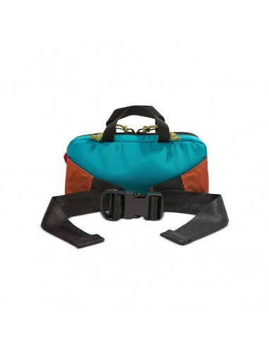 Topo Designs Mini Quick Pack Clay Turquoise Detail