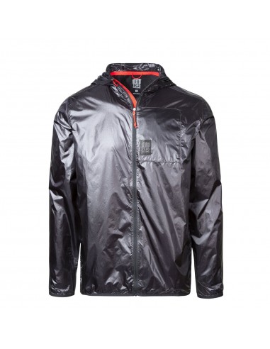 Topo Designs Ultralight Jacket Black Offbody Front