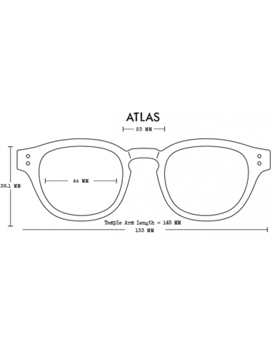 Proof Sluneční Brýle Atlas Eco Jantarová Hnědá Polarizované Zepředu Offbody Design