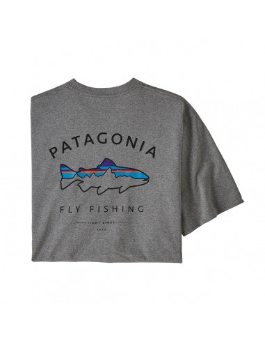 Patagonia Mens Fly fishing Trout T-Shirt Size XS