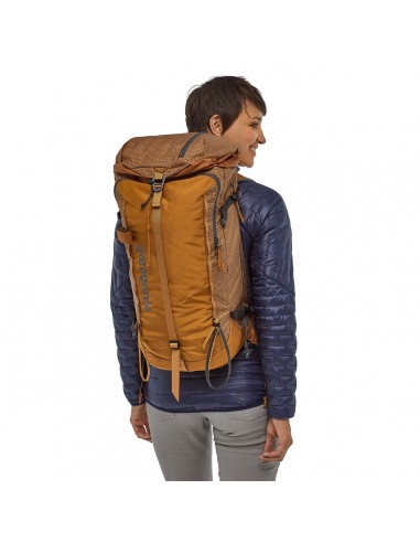 Patagonia Backpack Descensionist Pack 32L Hammonds Gold Onbody 1