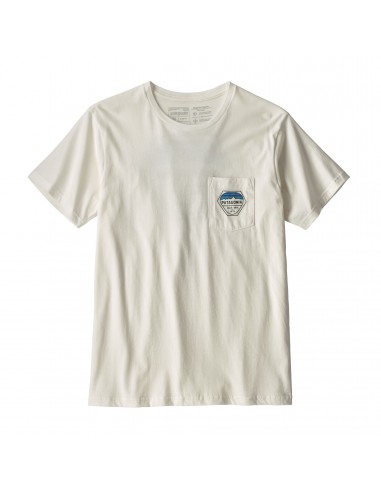 M's Fitz Roy Hex Organic Pocket T-Shirt