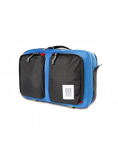 Topo Designs Global Briefcase 3 Day Blue Black Ripstop Side