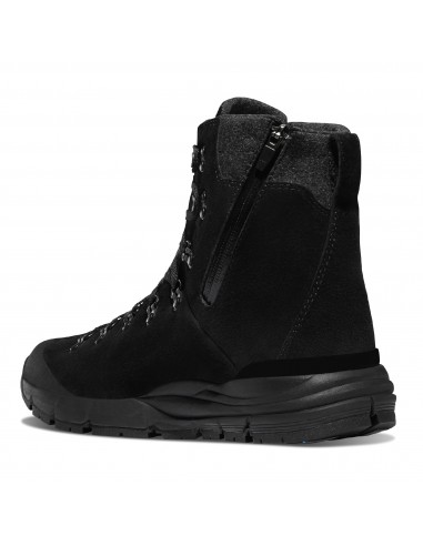 Danner Arctic 600 Side Zip 7 Jet Black Shoes Back
