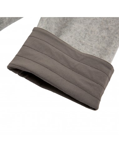 Topo Designs Womens Global Wrap Sweater Gray Offbody Detail 3