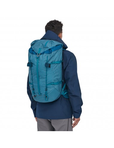 Patagonia Backpack Ascensionist 40L Balkan Blue Onbody 1