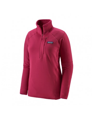 Patagonia Womens R1 Pullover Craft Pink Offbody Front