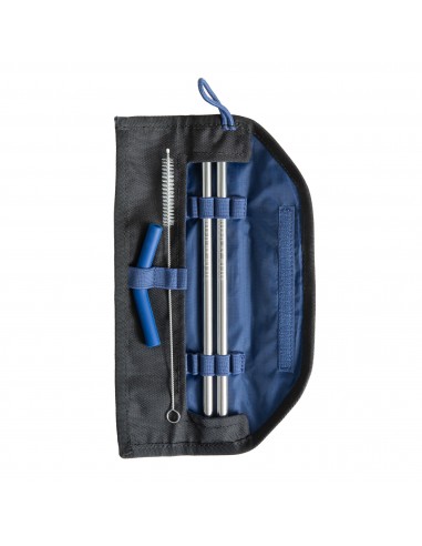 United By Blue Reusable Straw Kit Black