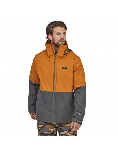 Patagonia Mens 3 in 1 Snowshot Jacket Hammonds Gold Onbody Front
