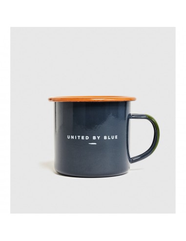 United by Blue Morning Dip Enamel Steel Candle Mug 12 oz Back