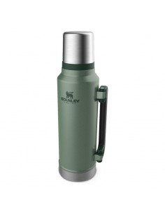 Stanley Classic Vacuum Insulated Bottle 1,4L Green Angle