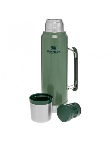 Stanley Legendary Classic Vacuum Insulated Bottle 1L Green Front 2