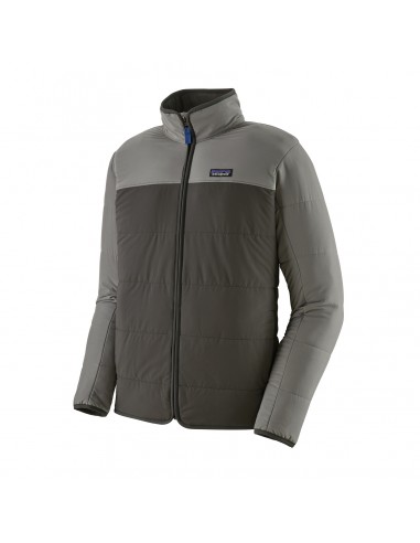 Patagonia Mens Pack In Jacket Forge Grey Offbody Front
