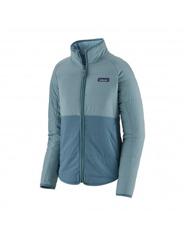 Patagonia Womens Pack In Jacket Pidgeon Blue Offbody Front