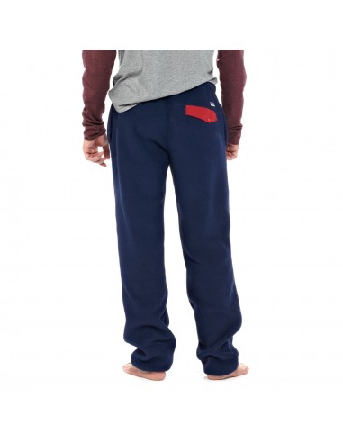 Patagonia Mens Synchilla Snap-T Fleece Pants Classic Navy Plus Classic Red Onbody Back