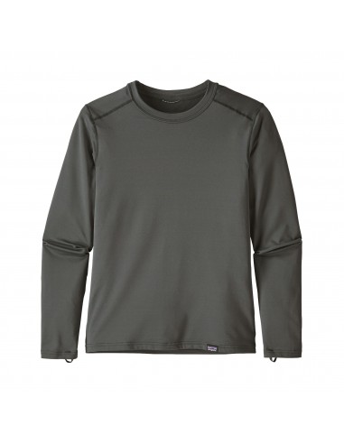 Patagonia Boys Capilene Crew Forge Grey Front