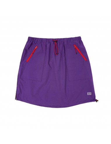 Topo Designs Womens Sport Skirt Purple Offbody Front