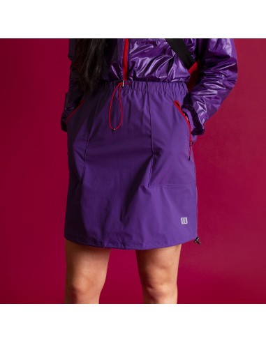 Topo Designs Womens Sport Skirt Purple Onbody Front 2